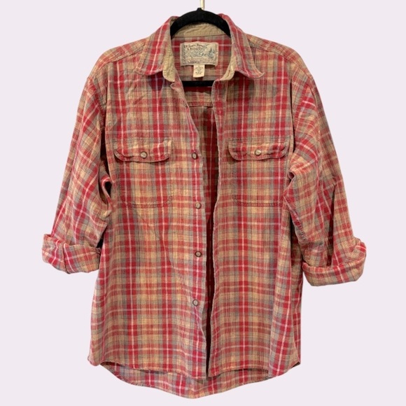 TP Saddle Blanket & Trading Company Vintage Plaid Shirt - Picture 1 of 11